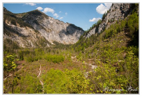 2 Totes Gebirge, Grosser Priel, cesta z údolí
