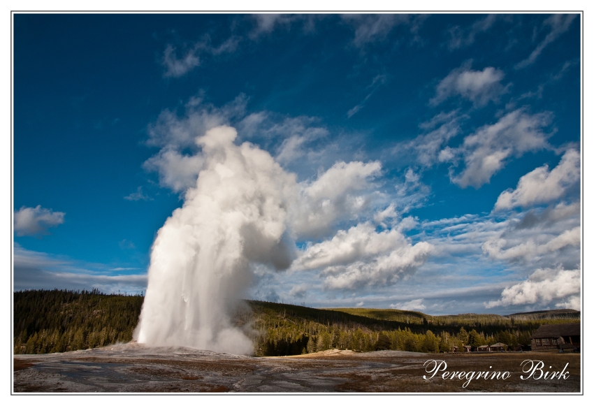 16 Wyoming, Yellowstone np, Old Faithful