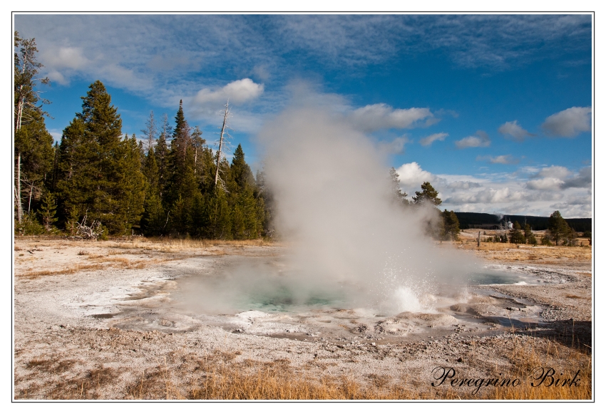 32 Wyoming, Yellowstone np, geysers