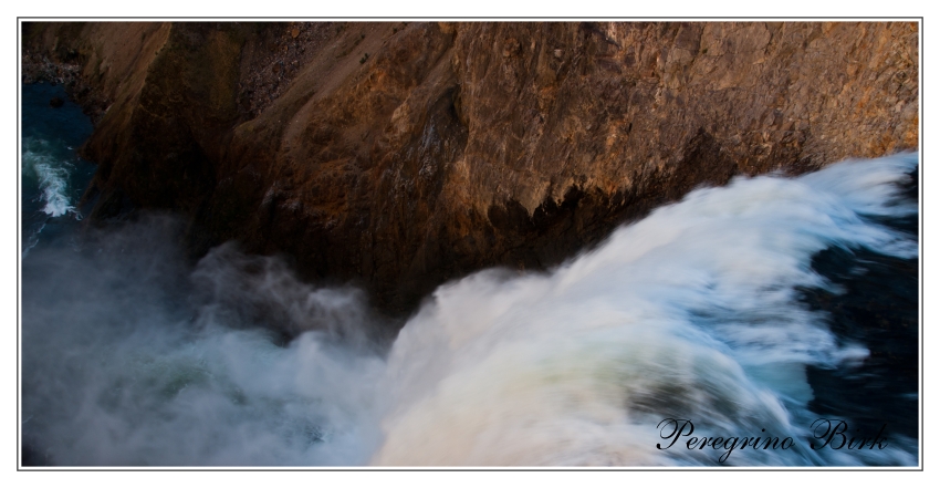 50 Wyoming, Yellowstone np, Lower fall