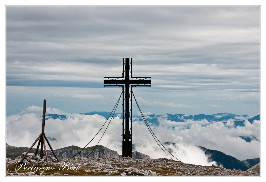 6 Hochschwab, vrcholový kříž 2 277 m