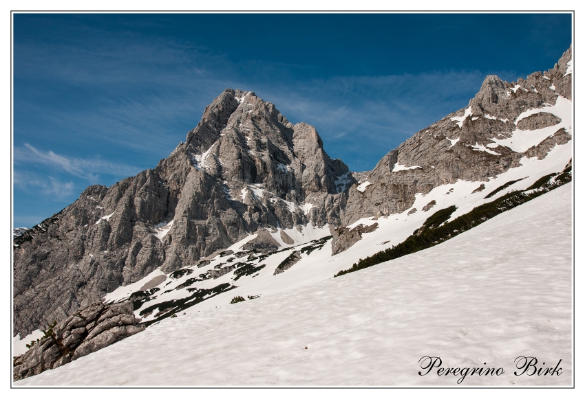 10 Totes Gebirge, Grosser Priel, cesta na vrchol