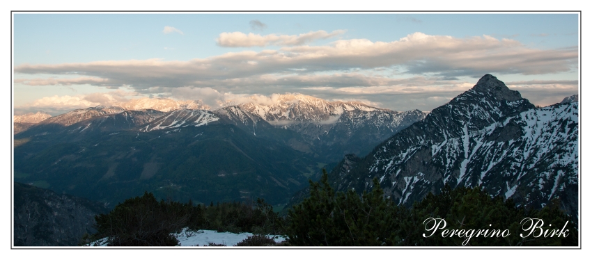 18 Totes Gebirge, Grosser Priel, protější vrcholy